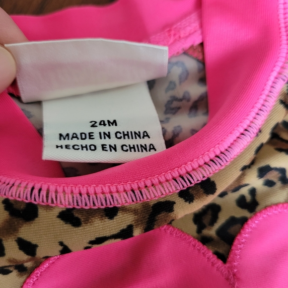 Flapdoodles 2 piece Swimsuit!💦💕 Size 24 Months. - Picture 3 of 4